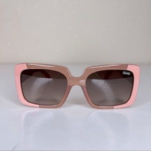 Quay total vibe pink sunglasses